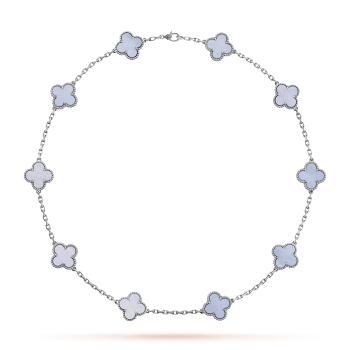 Collier Trèfle 10 | Jade Lavande