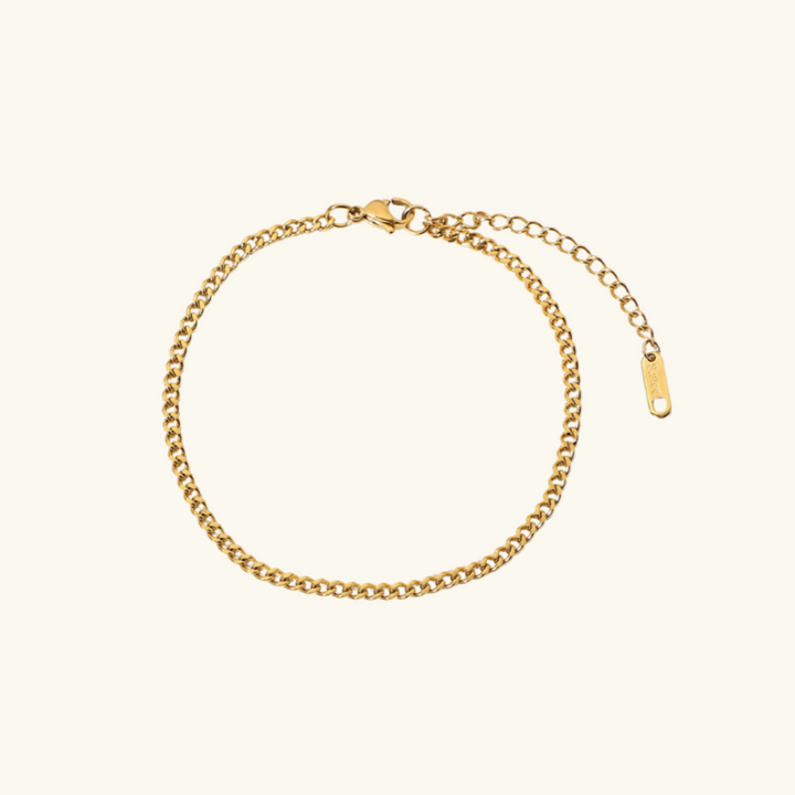 Bracelet de cheville en or Helen