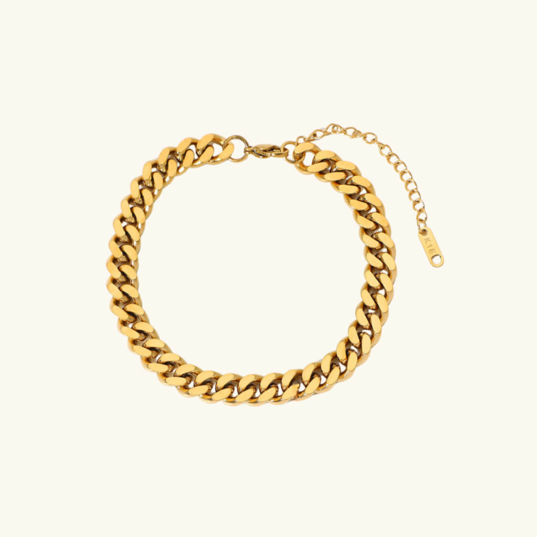 Bracelet de cheville en or Helen
