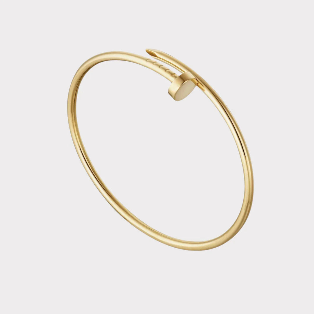 Bracelet à ongles fin | Or