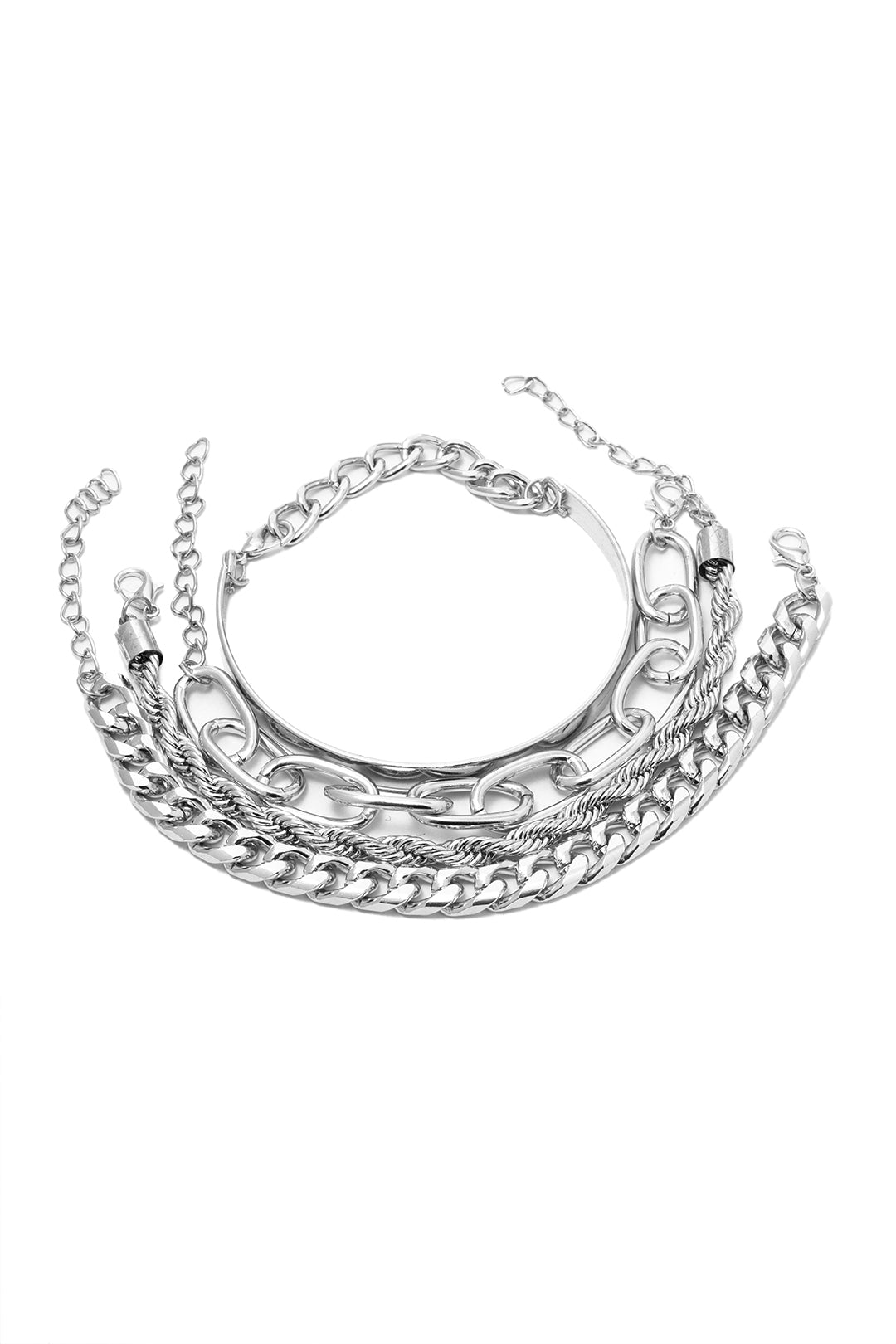 Ensemble de bracelets Florance | Argent