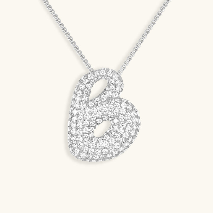 BULLE | Collier Initiale Diamant