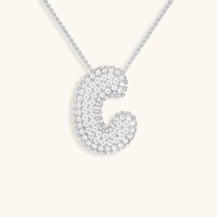 BULLE | Collier Initiale Diamant