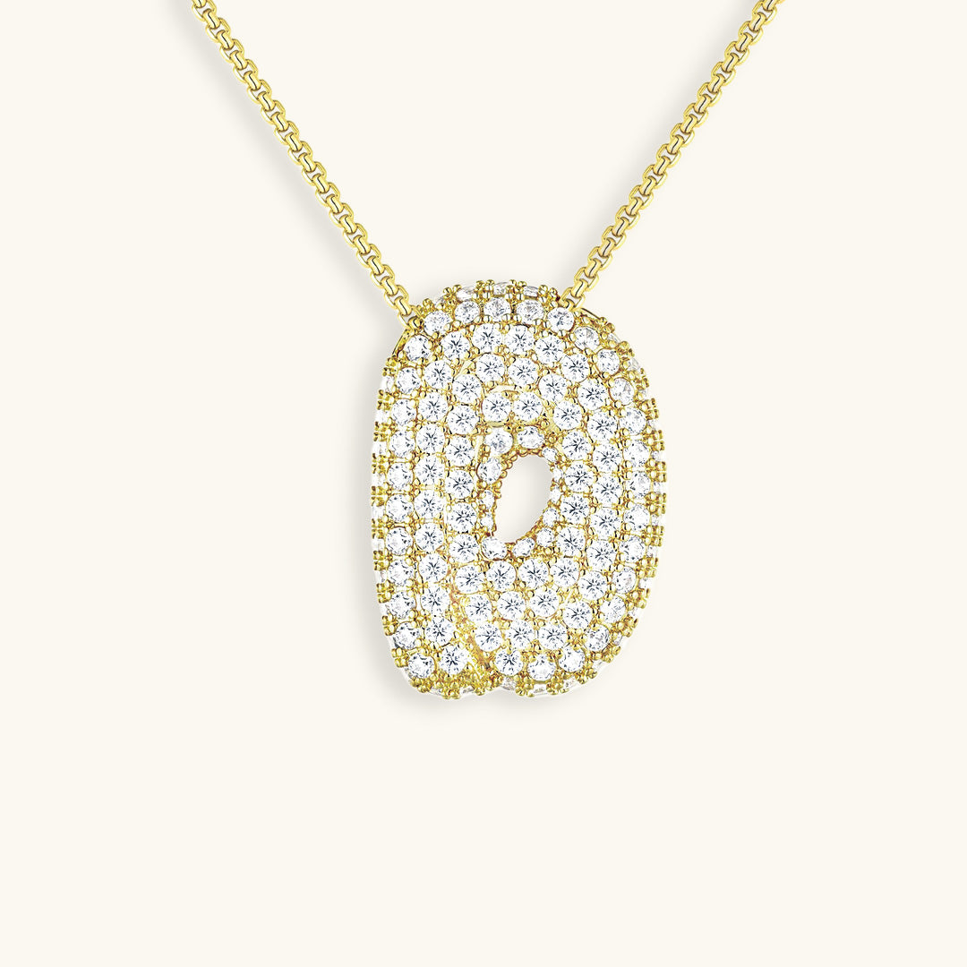 BULLE | Collier Initiale Diamant