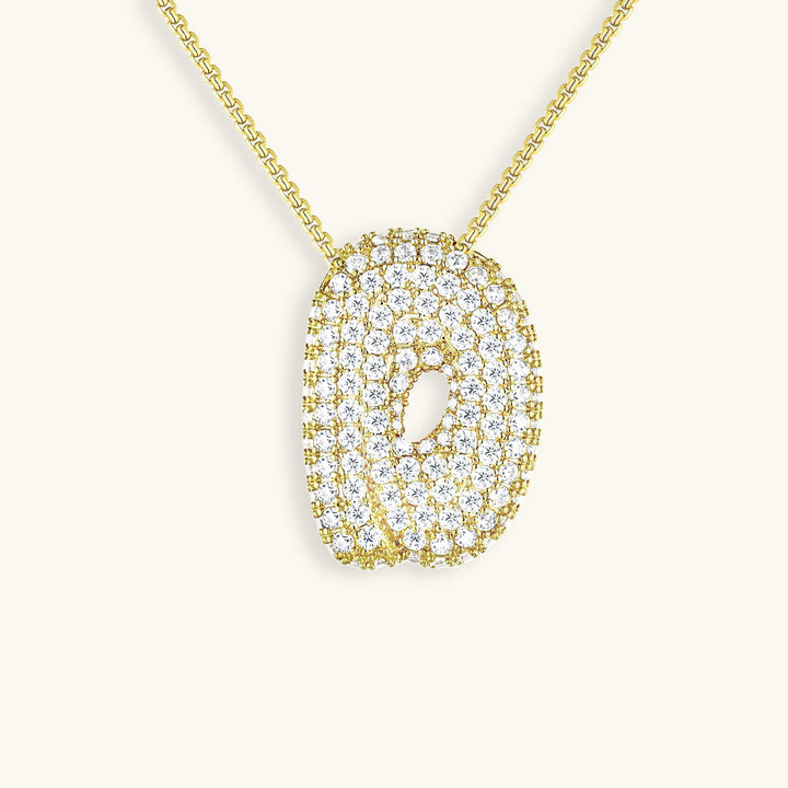 BULLE | Collier Initiale Diamant