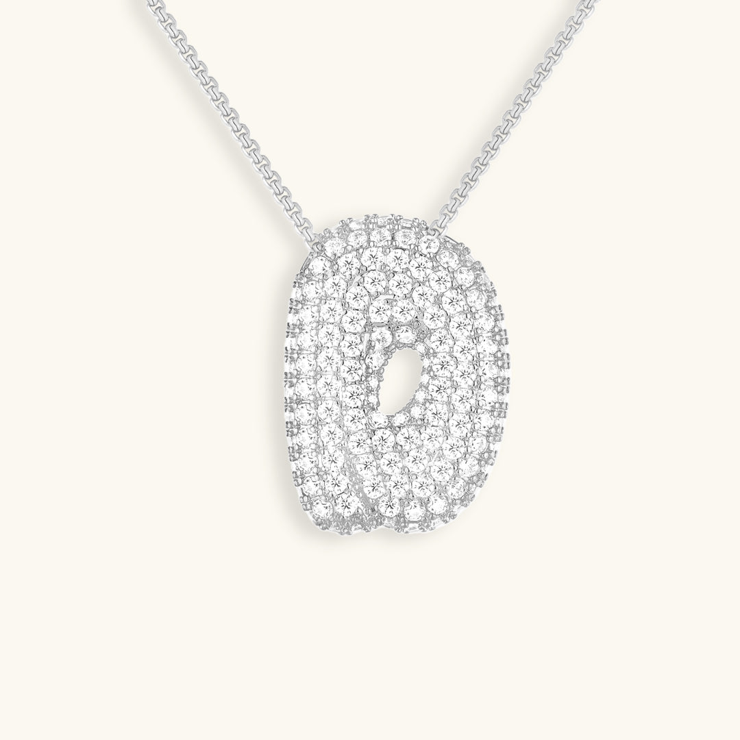 BULLE | Collier Initiale Diamant