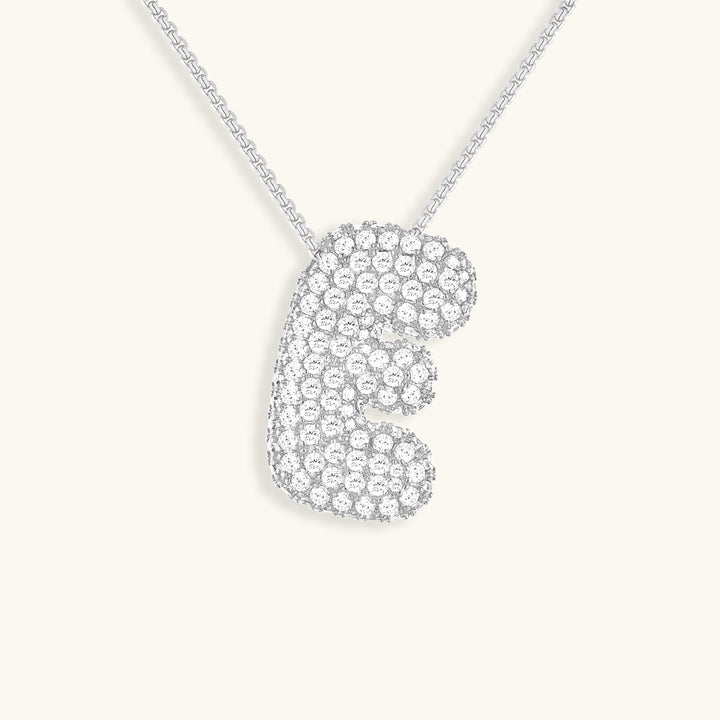 BULLE | Collier Initiale Diamant