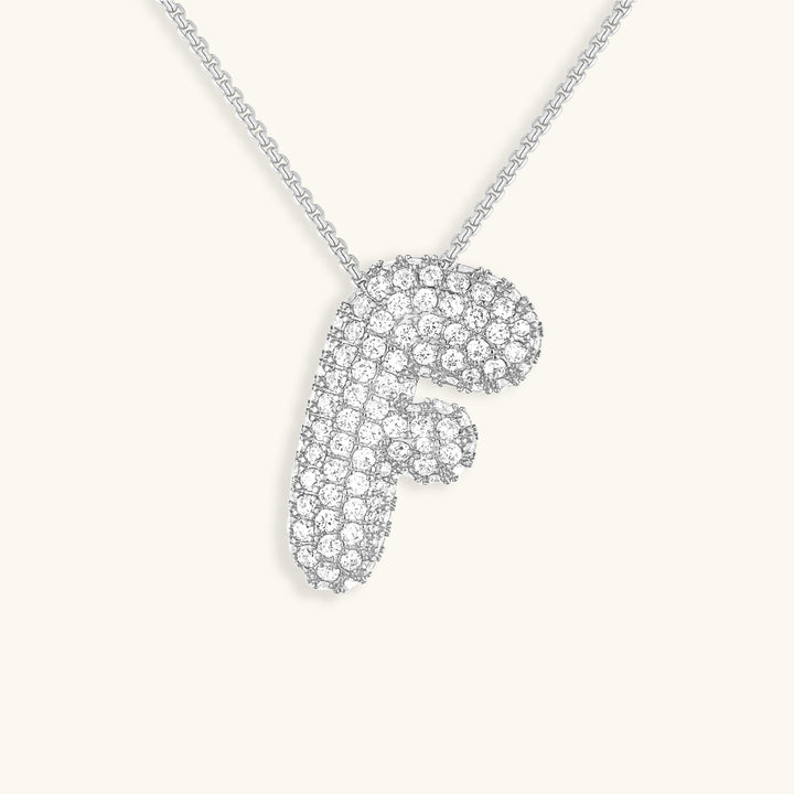 BULLE | Collier Initiale Diamant