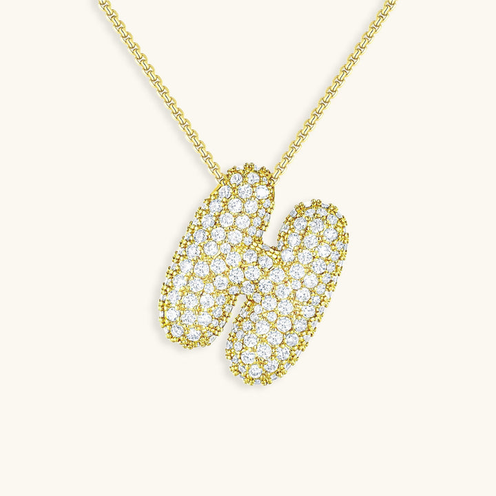 BULLE | Collier Initiale Diamant