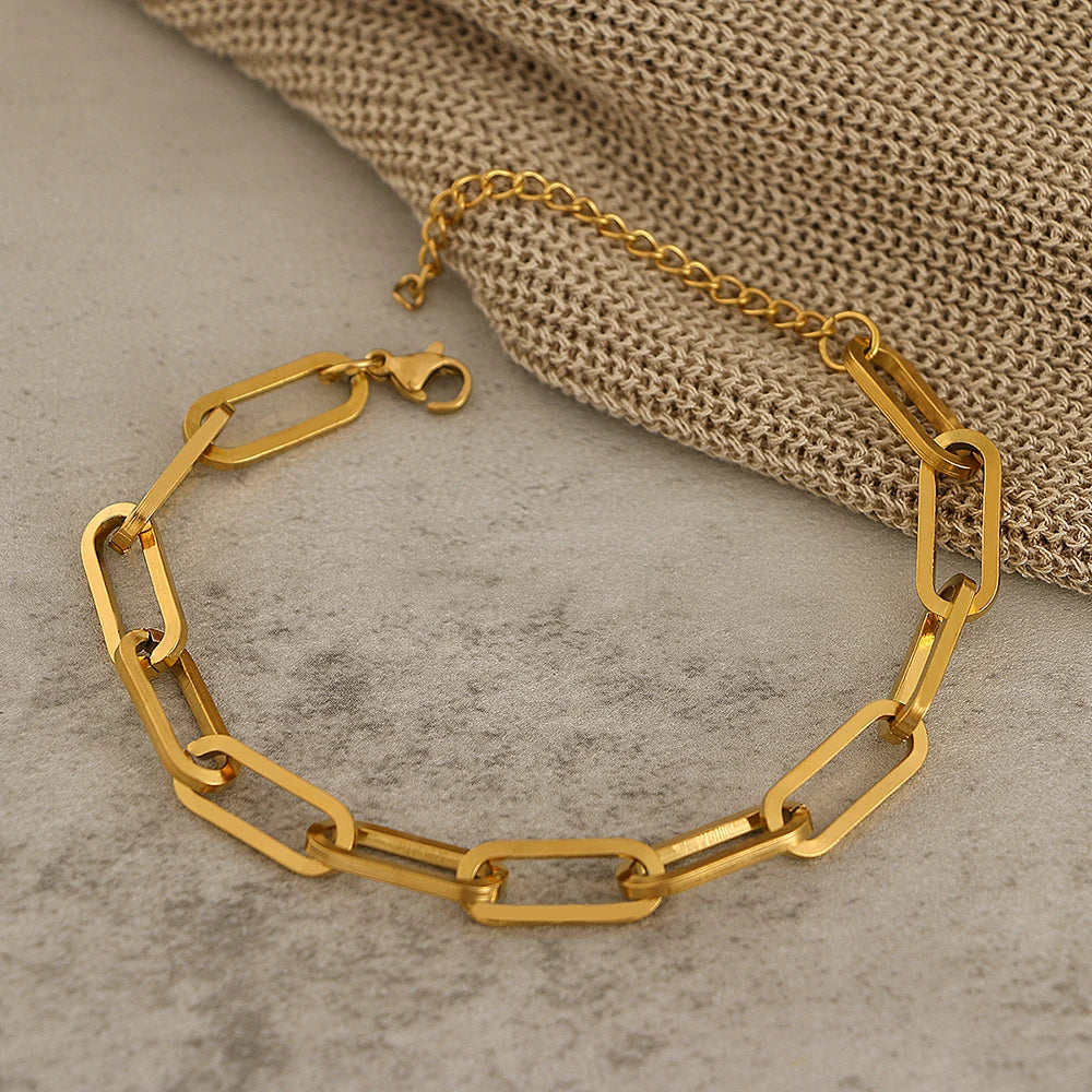 Bracelet trombone épais Tulum