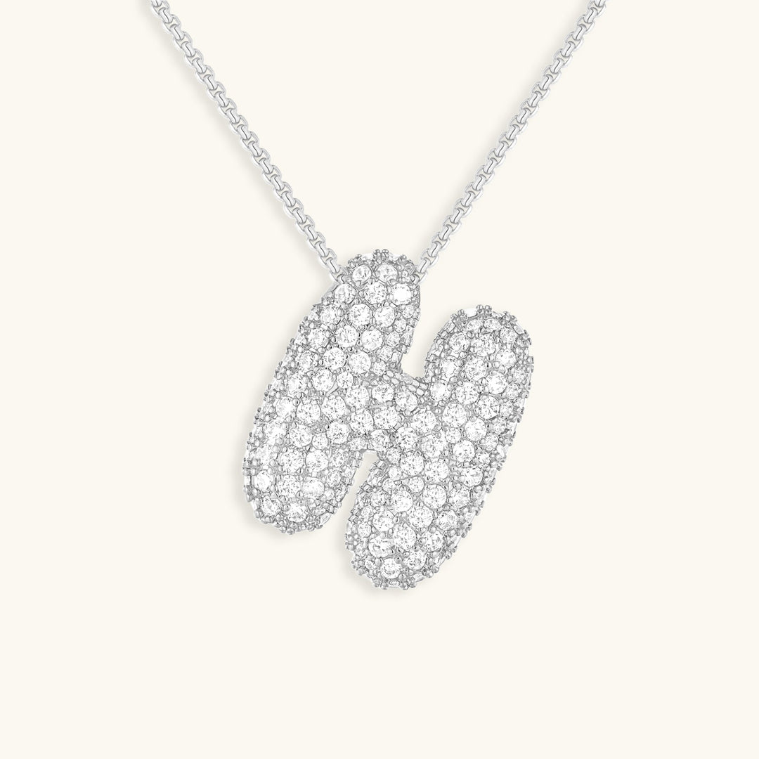 BULLE | Collier Initiale Diamant