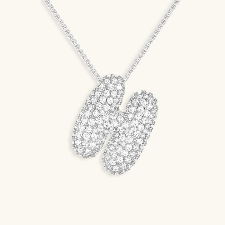 BULLE | Collier Initiale Diamant
