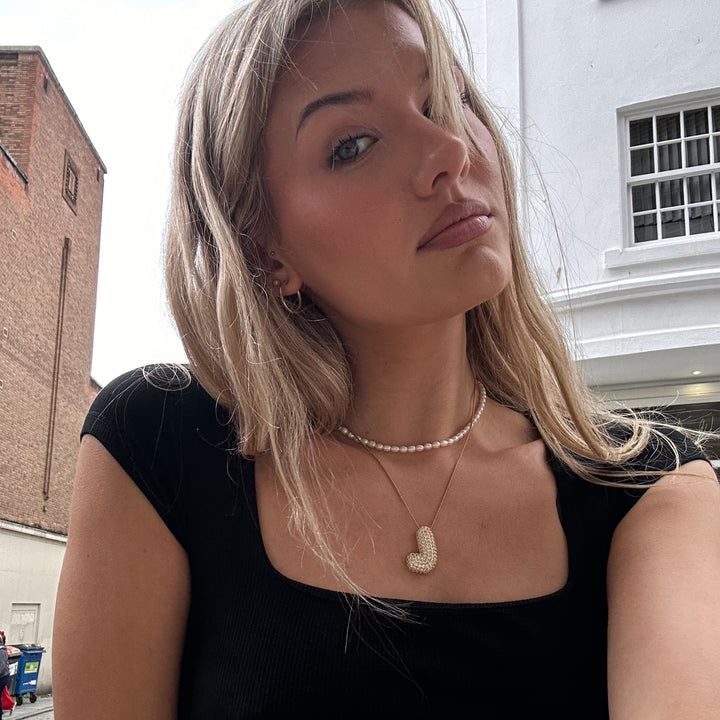BULLE | Collier Initiale Diamant