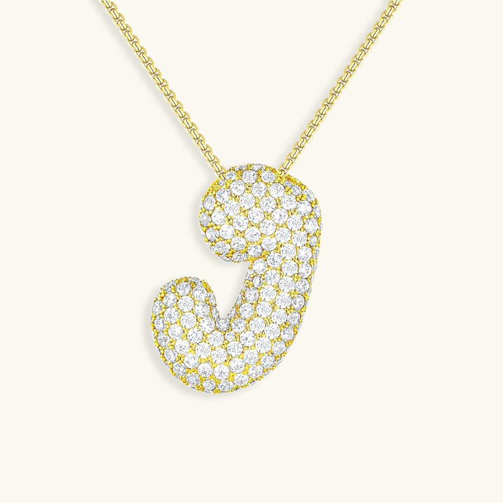 BULLE | Collier Initiale Diamant