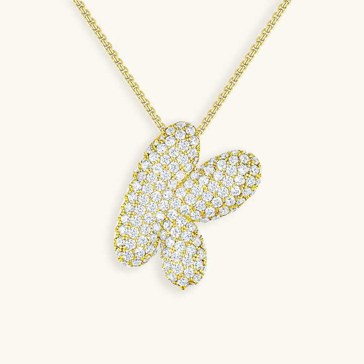 BULLE | Collier Initiale Diamant