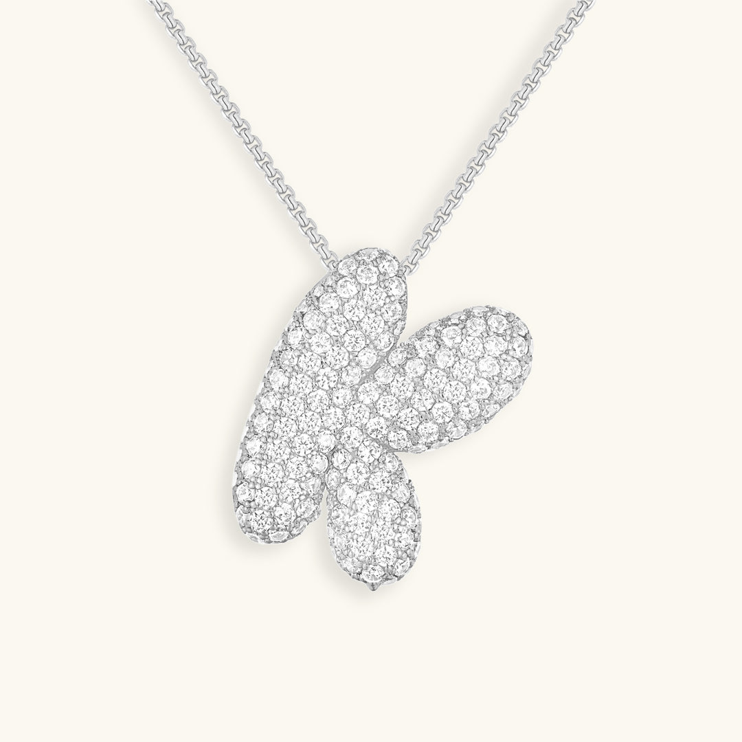 BULLE | Collier Initiale Diamant
