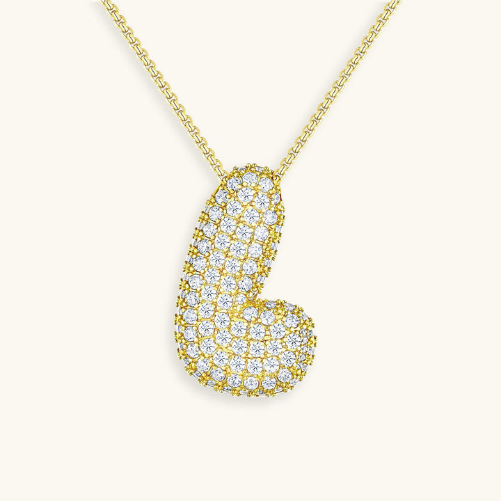BULLE | Collier Initiale Diamant