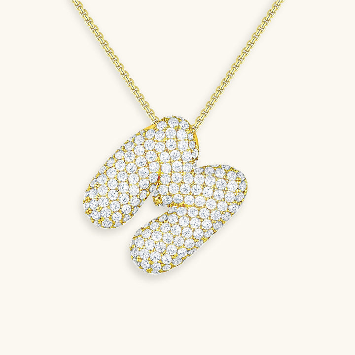 BULLE | Collier Initiale Diamant