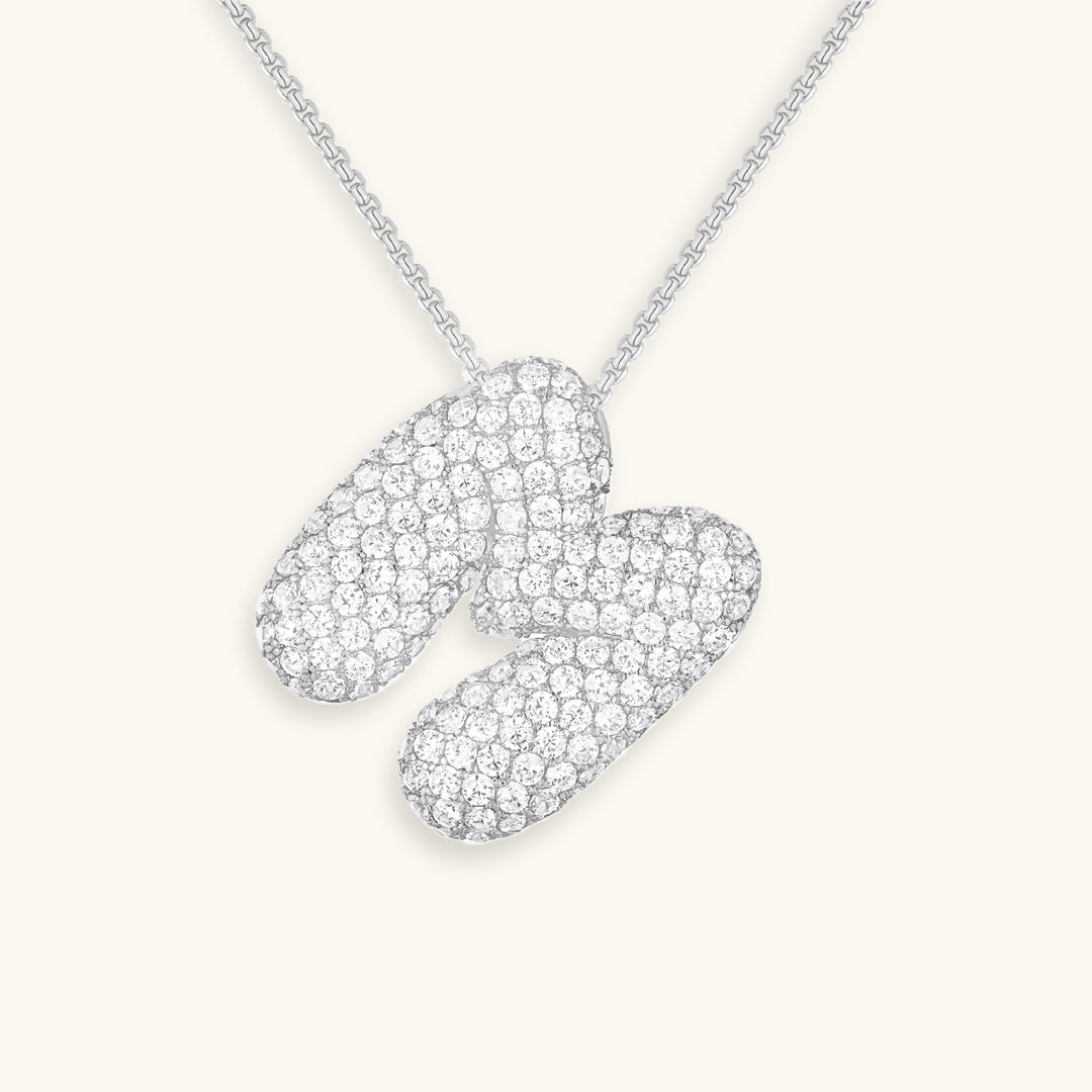 BULLE | Collier Initiale Diamant