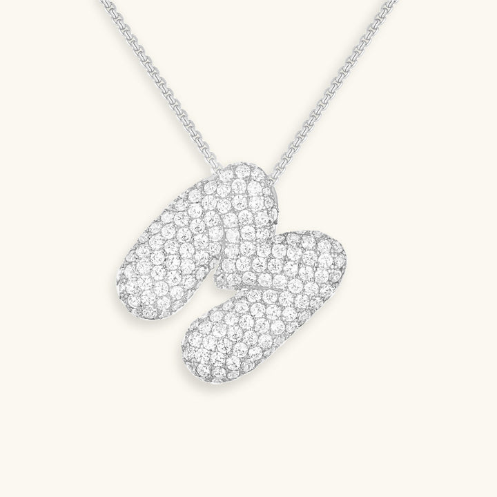 BULLE | Collier Initiale Diamant