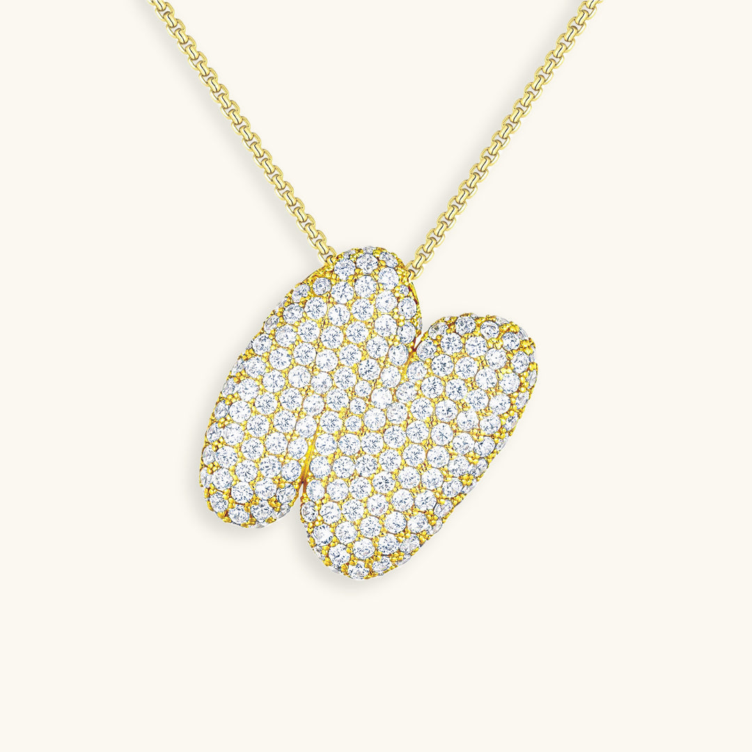 BULLE | Collier Initiale Diamant