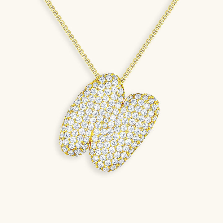 BULLE | Collier Initiale Diamant