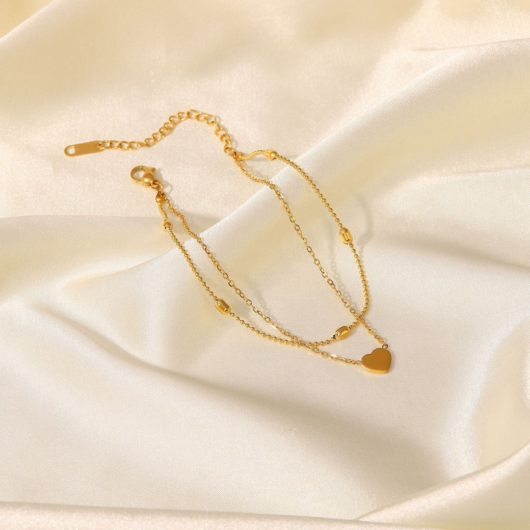 Bracelet de cheville en or Rowena