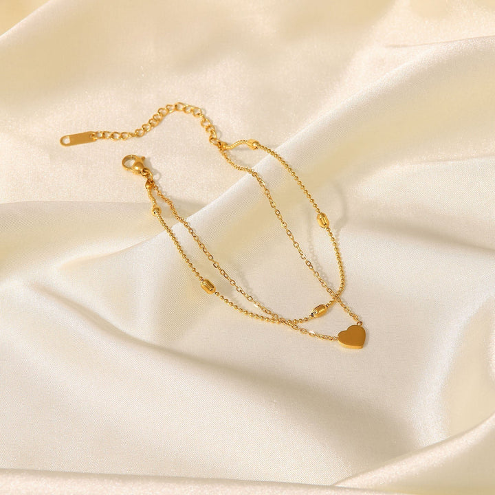 Bracelet de cheville en or Rowena
