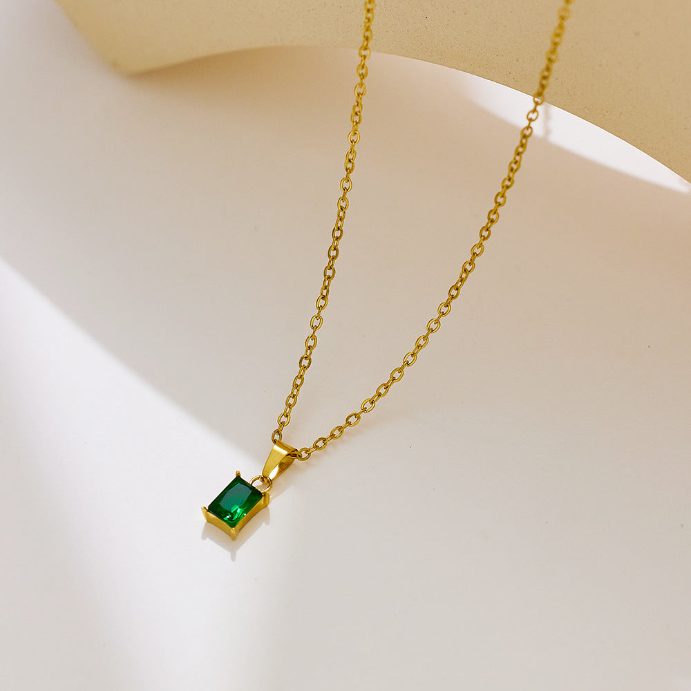 Collier Emi Vert