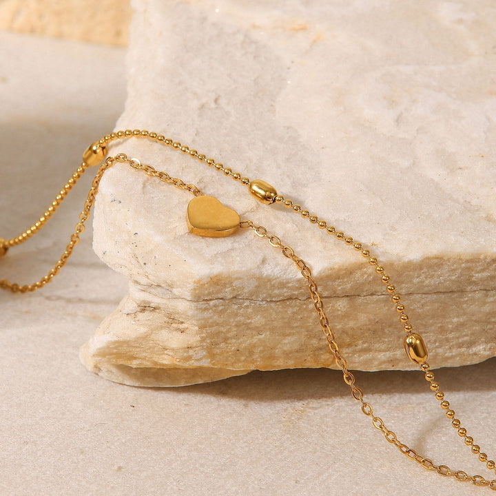 Bracelet de cheville en or Rowena