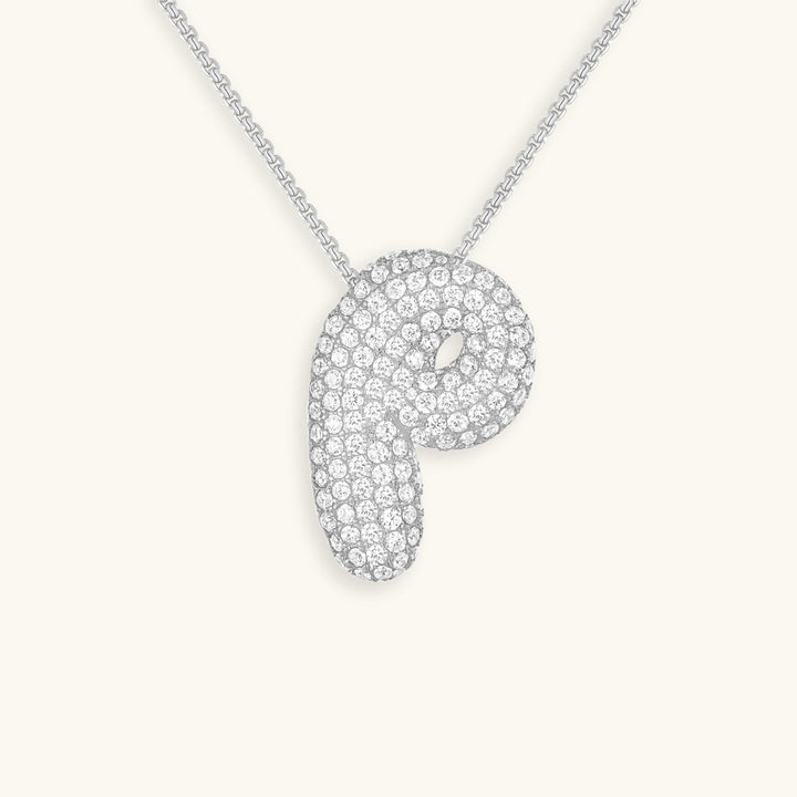 BULLE | Collier Initiale Diamant