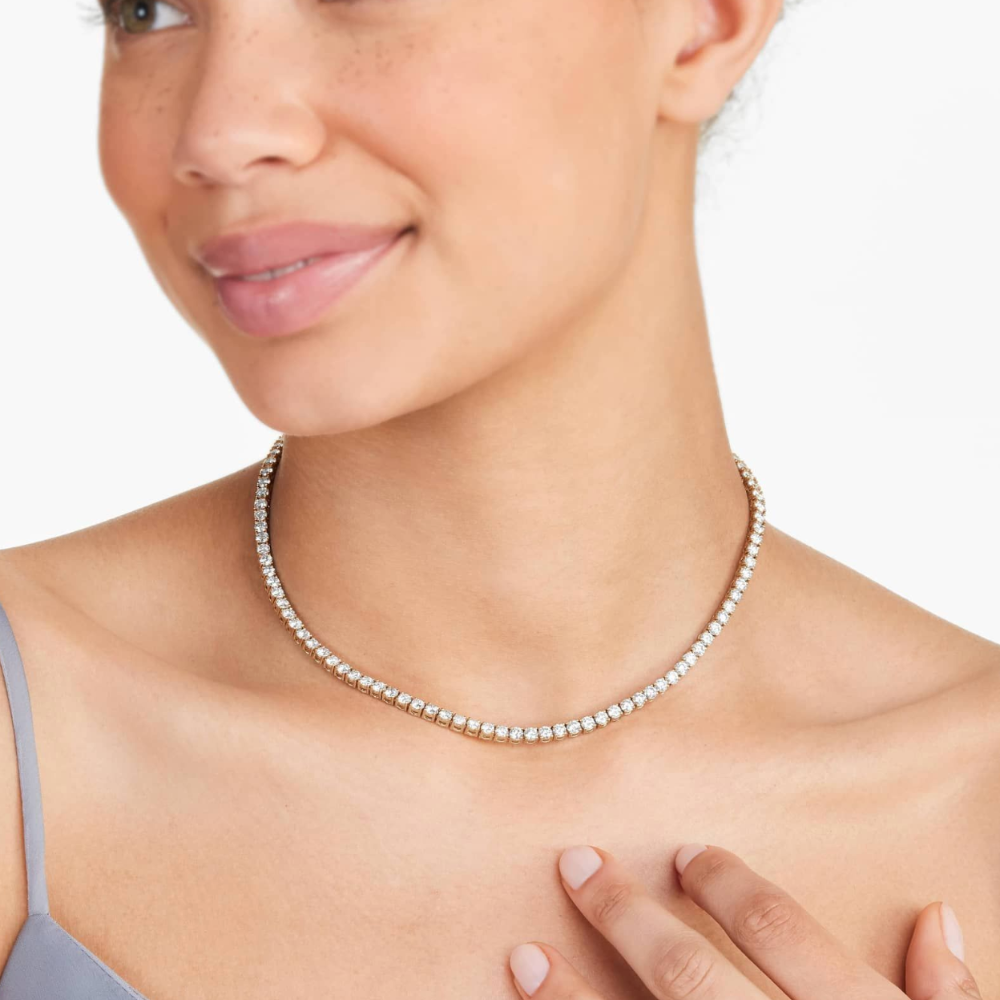 Collier de tennis classique ABBY | Or
