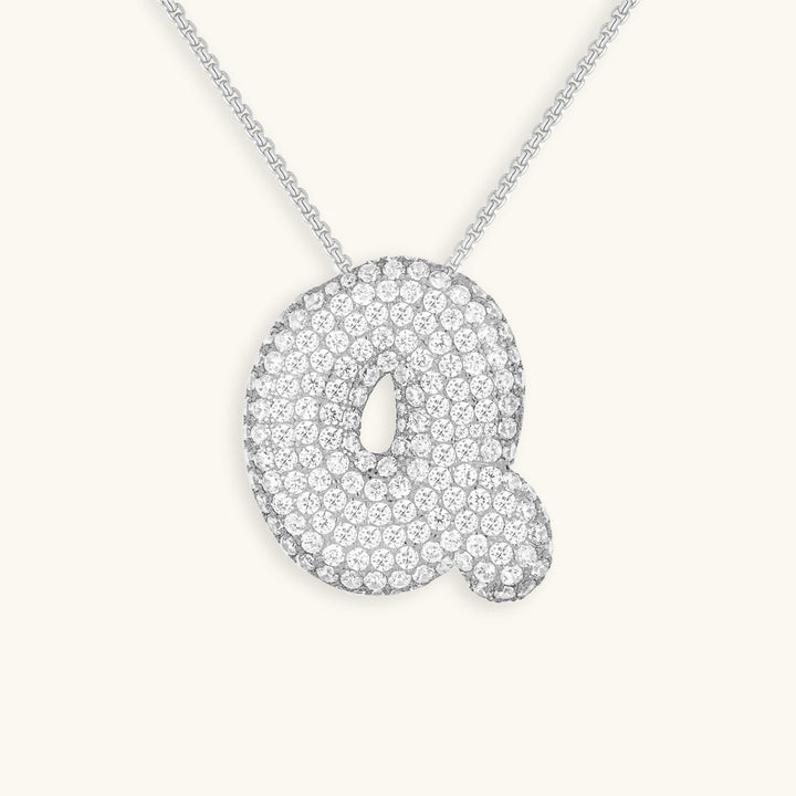BULLE | Collier Initiale Diamant