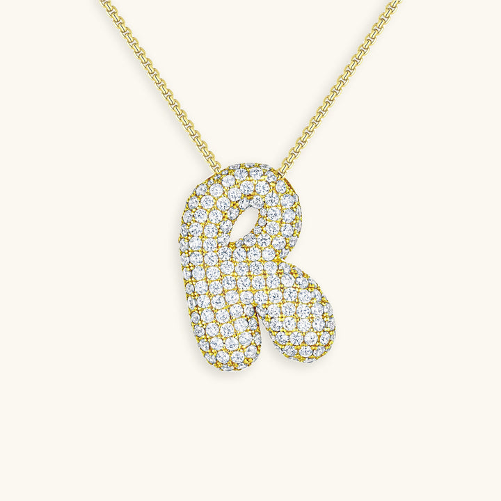 BULLE | Collier Initiale Diamant