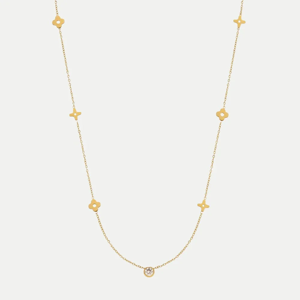 Collier Trèfle CARRIE | Or