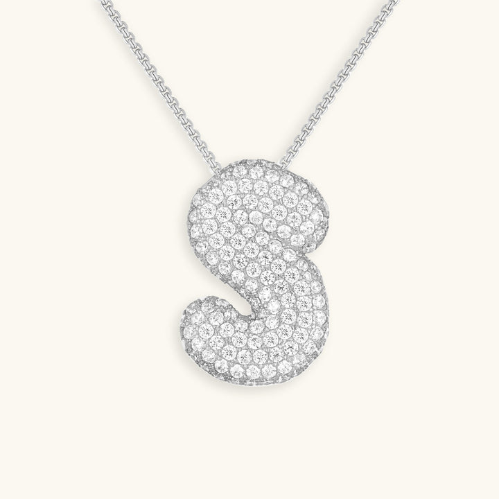 BULLE | Collier Initiale Diamant