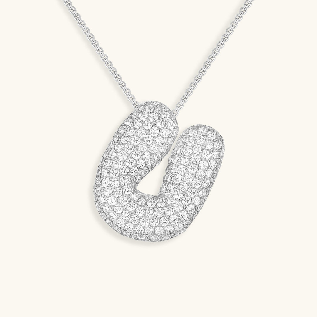 BULLE | Collier Initiale Diamant