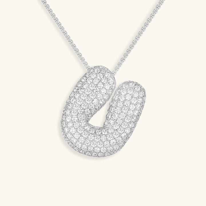 BULLE | Collier Initiale Diamant