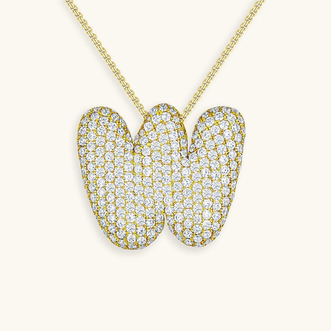 BULLE | Collier Initiale Diamant
