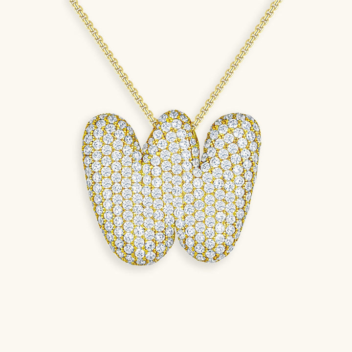 BULLE | Collier Initiale Diamant