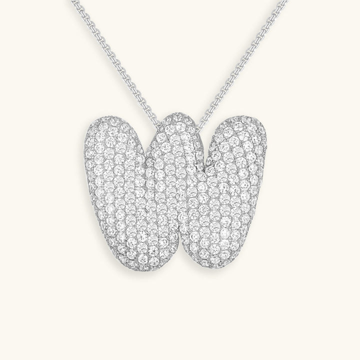BULLE | Collier Initiale Diamant