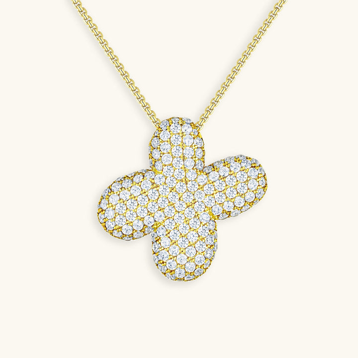 Collier Initiale Bulle Diamant