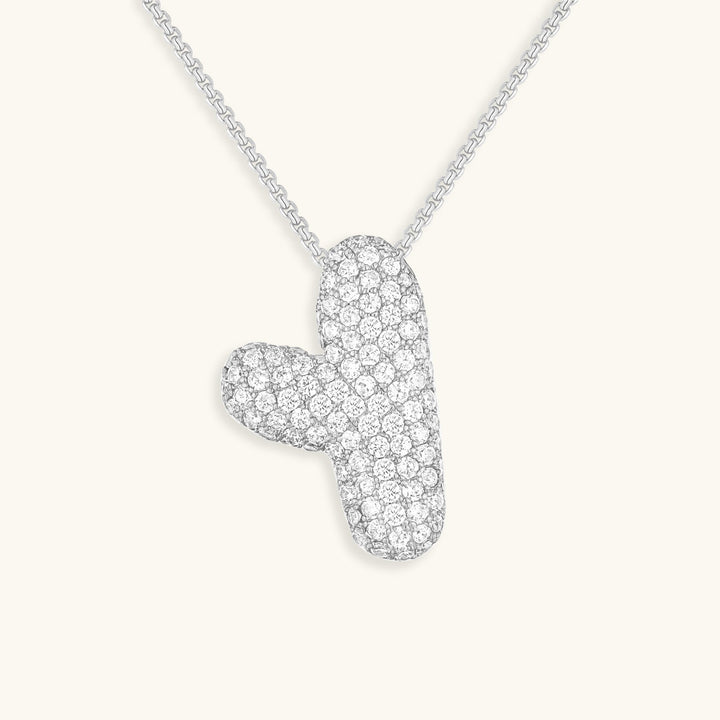 BULLE | Collier Initiale Diamant