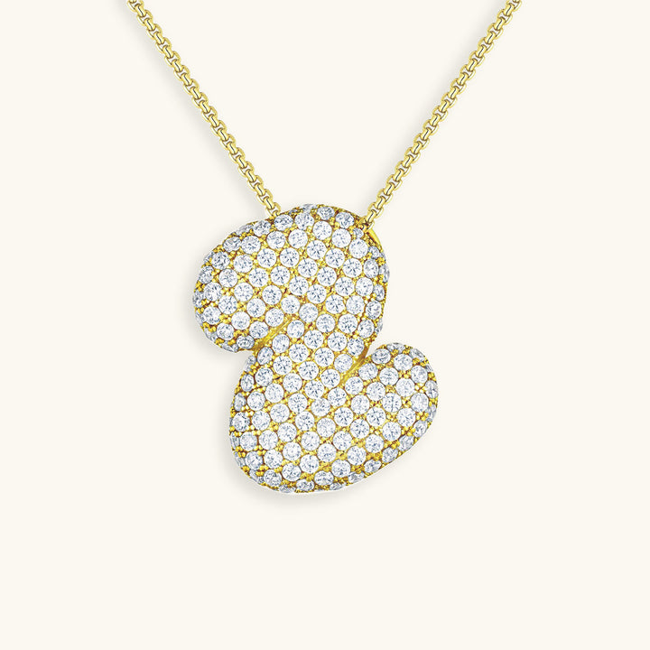 BULLE | Collier Initiale Diamant