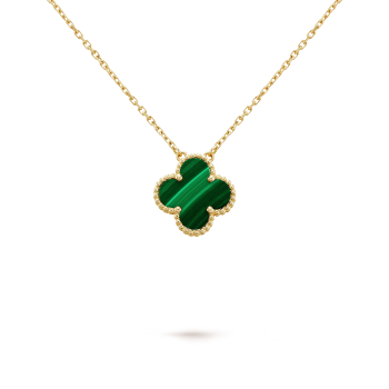 Collier Trèfle | Émeraude