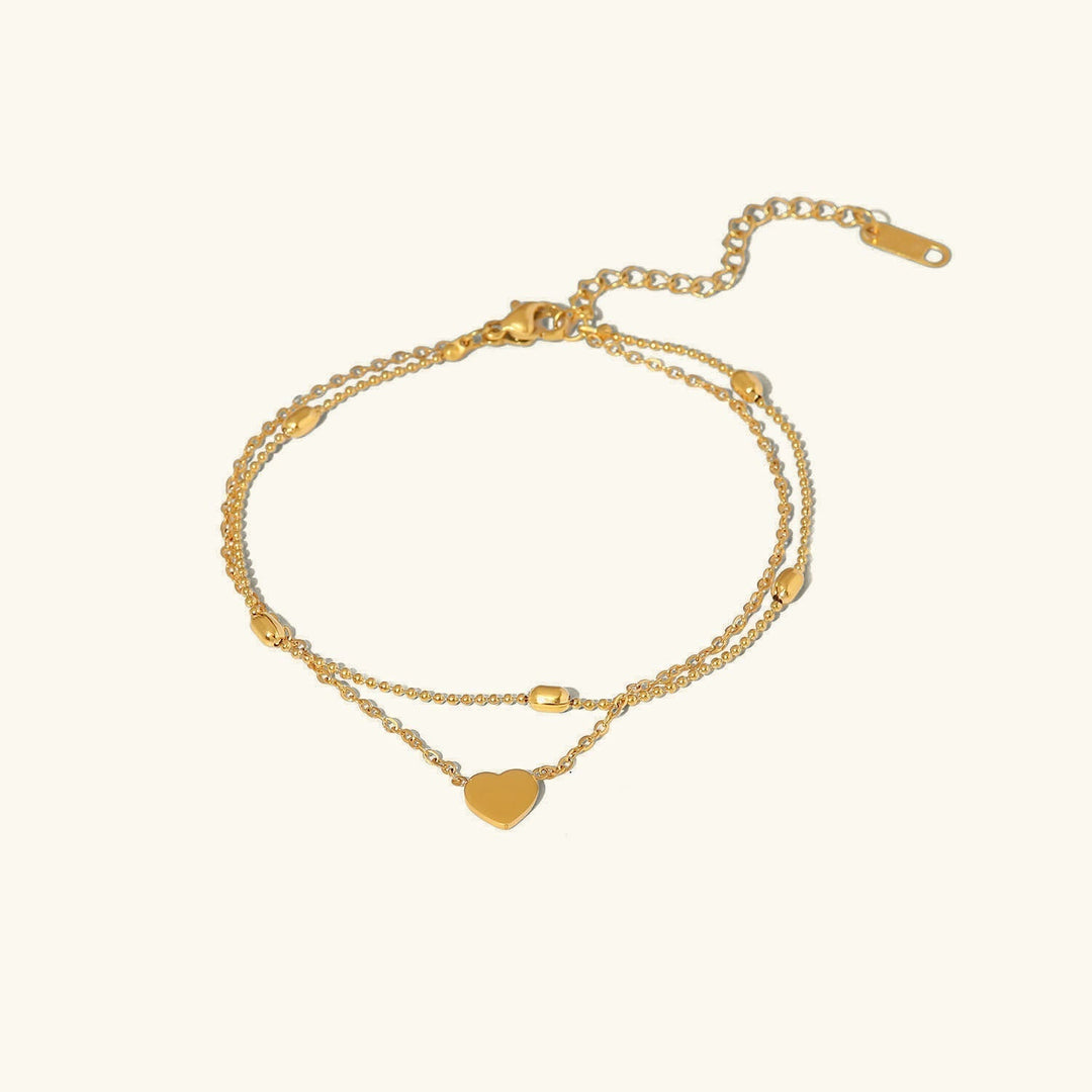 Bracelet de cheville en or Rowena